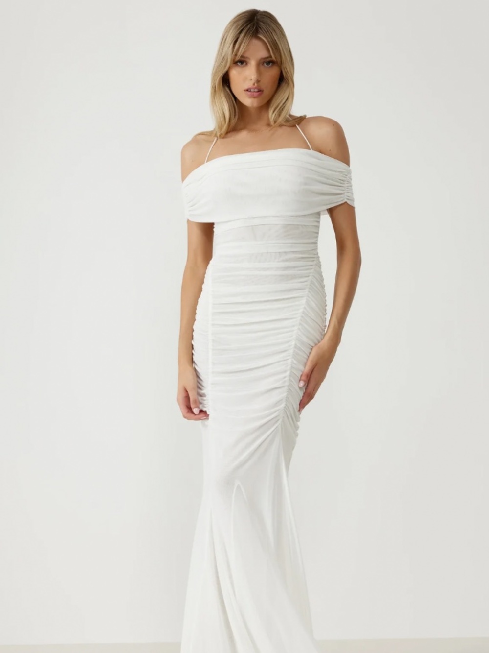 Studio Lexi Livia Dress White NWT US size 6